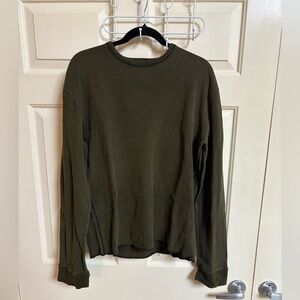 VTG 90s Abercrombie & Fitch 100% Cotton Thermal Under Shirt grunge indie